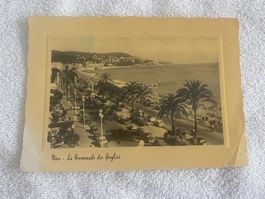 Alte Ansichtskarte Nice – Promenade des Anglais – gelaufen
