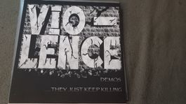 VIOLENCE Demos 7" Red Vinyl EP *Thrash Metal *