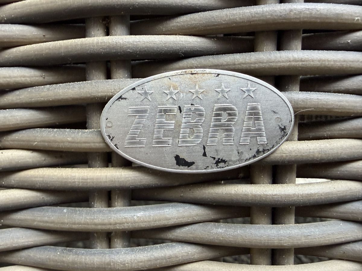 Poltrone: Rattan Lounge Zebra – Usato da Heimberg venduto da mya_l9f7 3