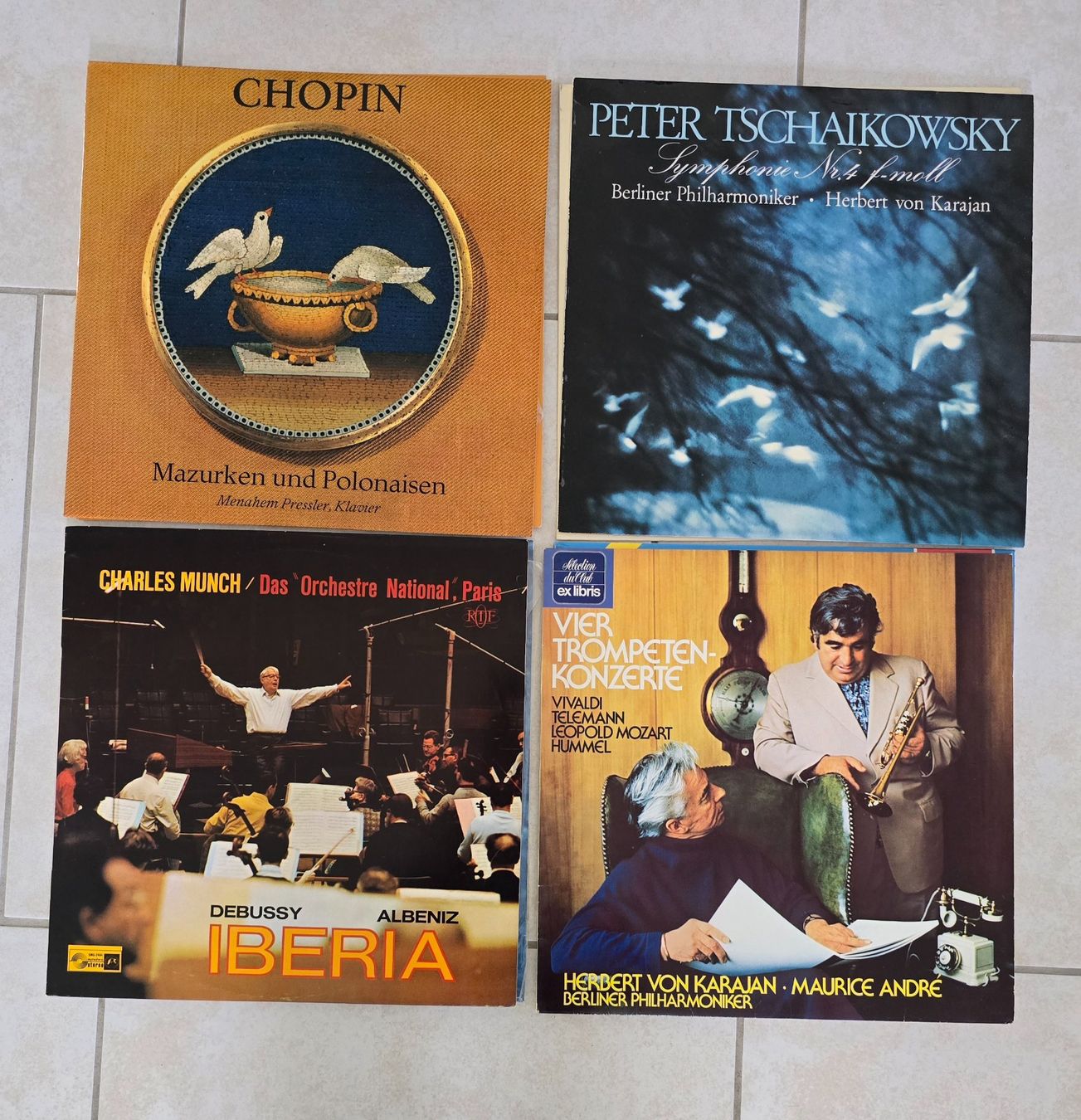 Dischi in vinile: 46 LPs Klassik, davon 2 Doppelalben – Usato da Steinmaur venduto da Pegasus24 2