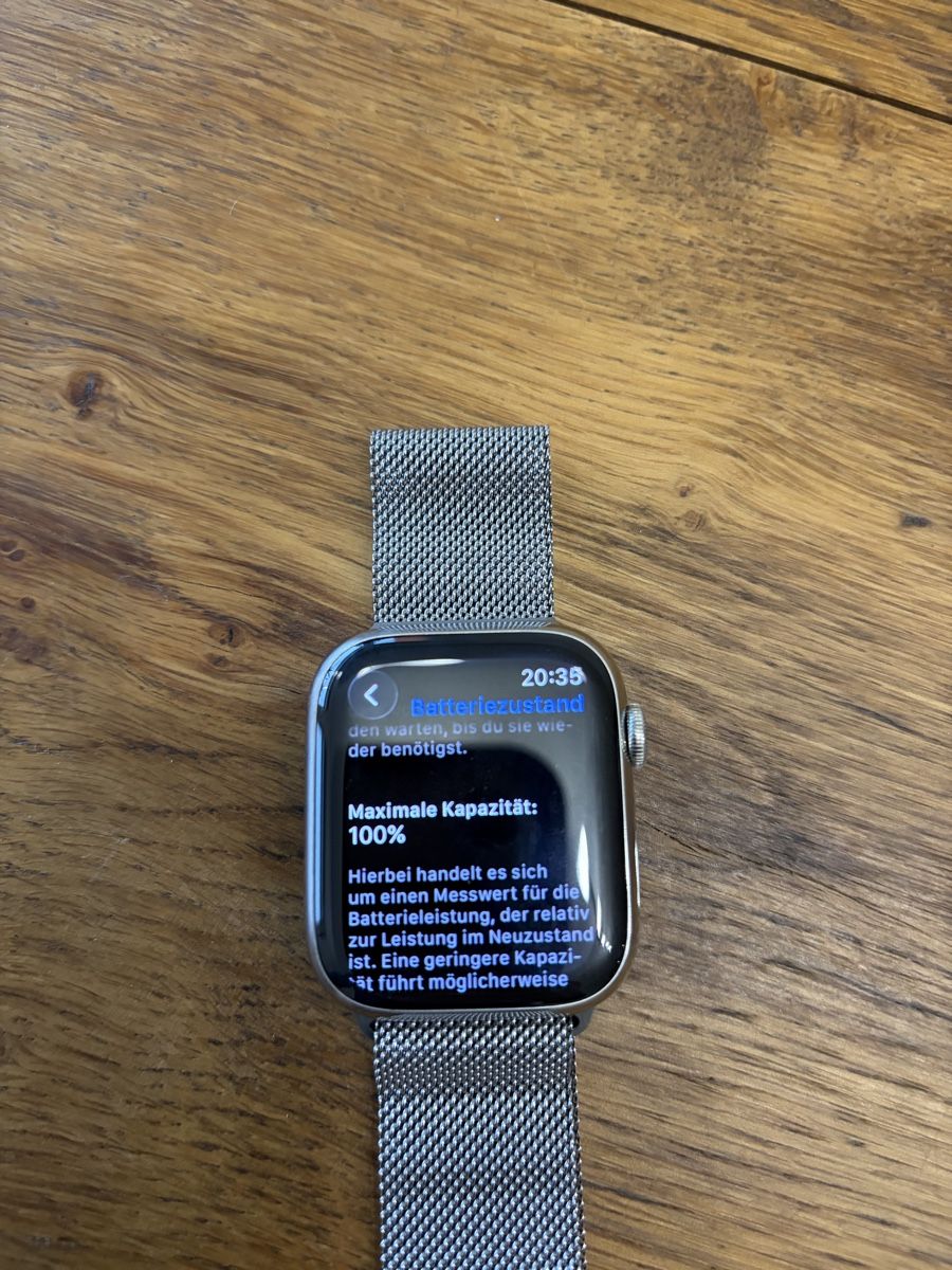 Apple Smartwatch: Apple Watch Series 9 45mm Edelstahl – Usato da Zürich venduto da Atze1978 2