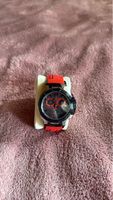 Tissot Chronograph Armbanduhr Rot Schwarz Gebraucht
