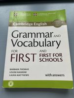 Cambridge English Grammar & Vocab. First