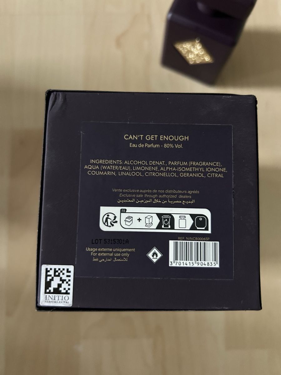 Initio Profumi & Eau de Toilette: Initio Parfums Can't Get Enough - Prüfstand 99% – Nuovo (secondo la descrizione) da Bülach venduto da Jayden1083 1