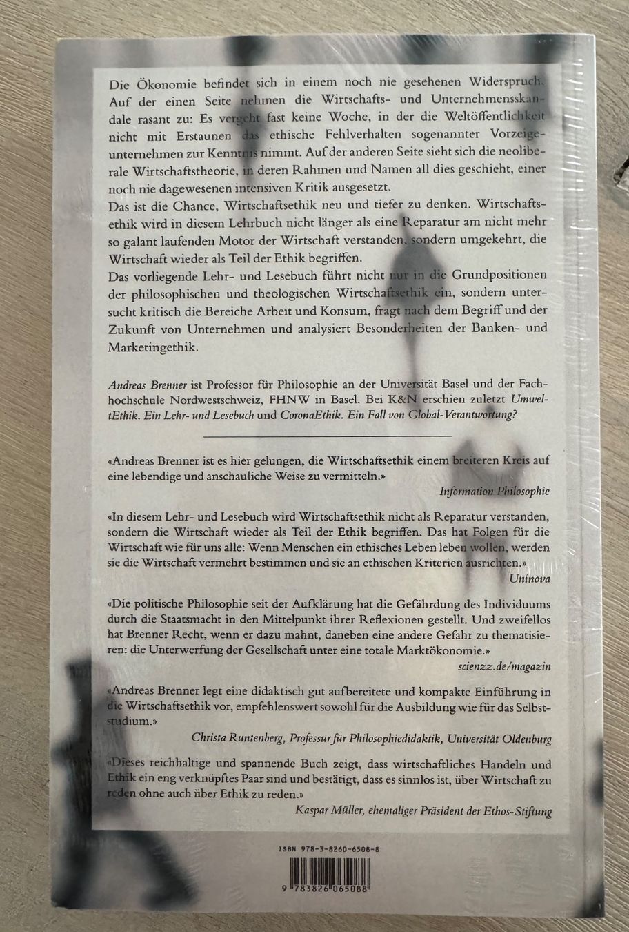 Bücher: WirtschaftsEthik Buch ungeöffnet / orginalverpackt – Neu und originalverpackt aus Lenzburg von Oganesson 1