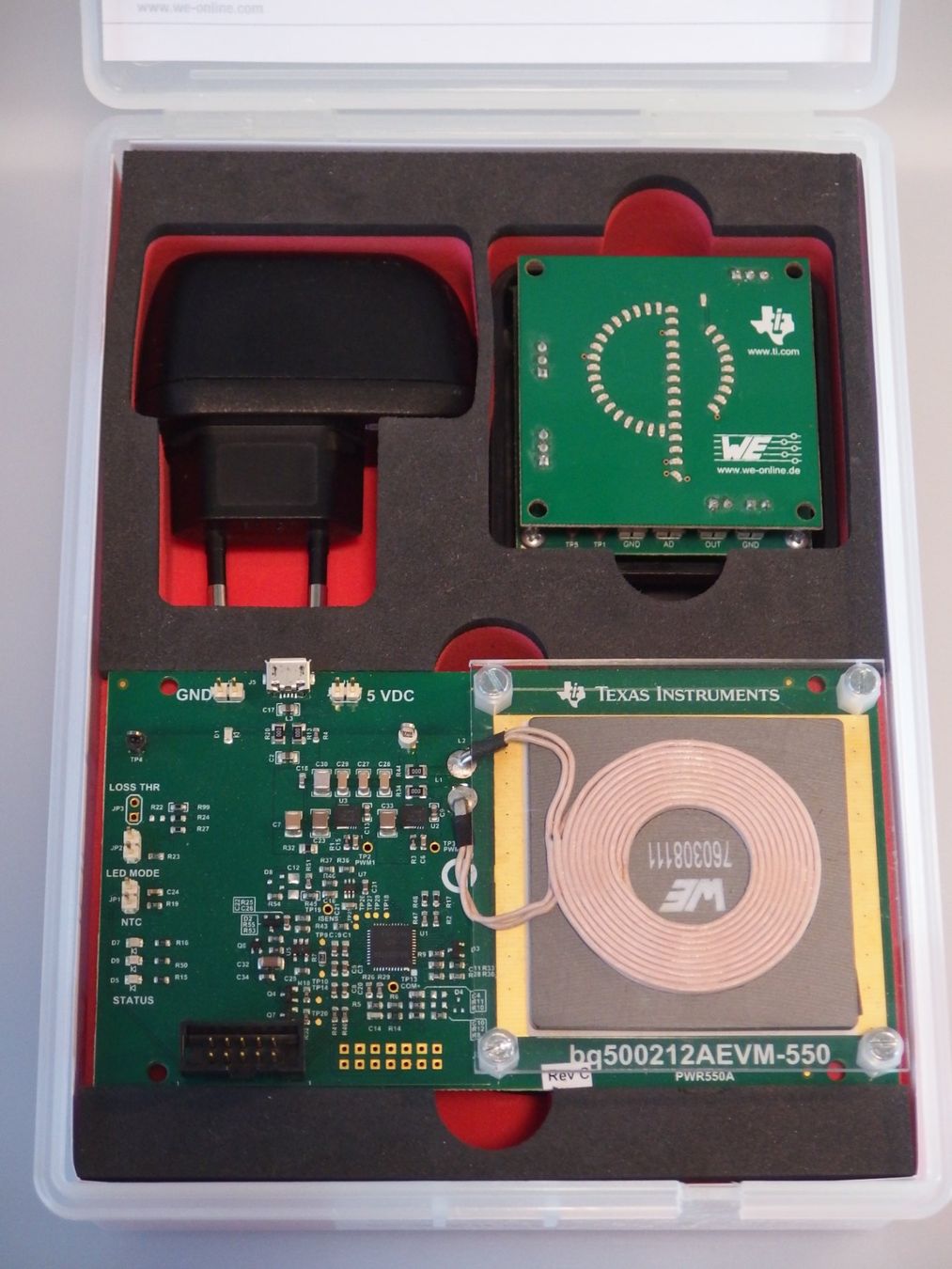 Würth Componenti elettronici: Würth Elektronik & Texas Instruments Wireless Power Demo Kit – Usato da Gwatt (Thun) venduto da Nocturnal_99 5