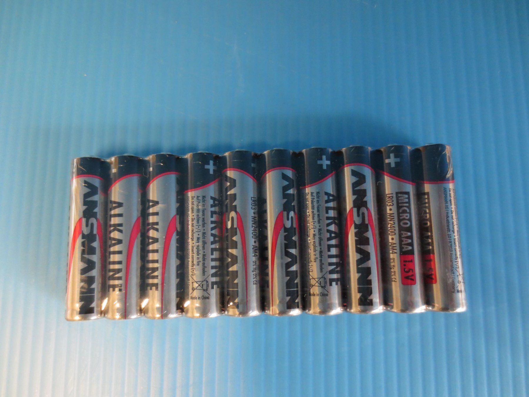 Caricatori & Batterie: 100 Stk. AAA Ansmann Batterien 1250mAh OVP – Nuovo e nell'imballaggio originale da Sulz LU venduto da Elektrofachverkauf 3
