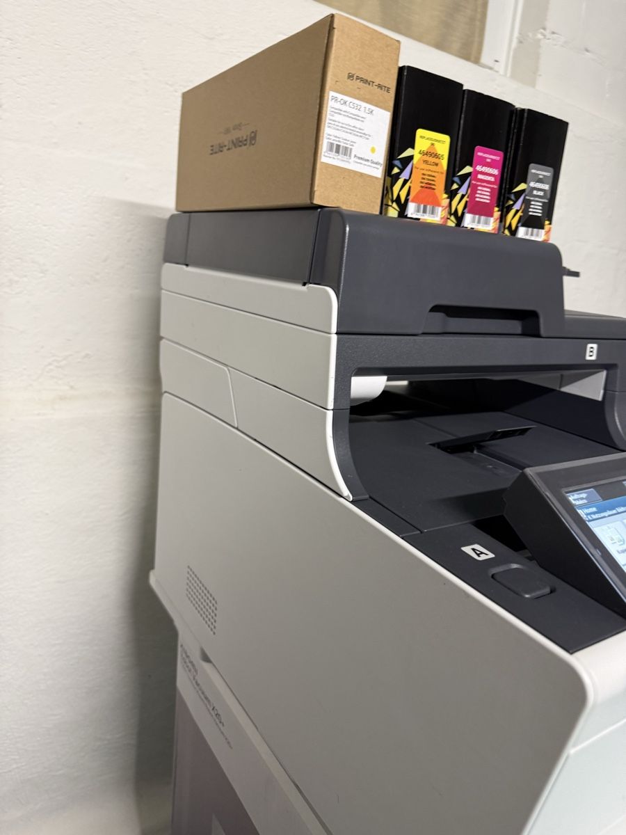 Oki Stampanti: OKI MC573 LED-Farb-Multifunktionsdrucker inkl. Ersatztoner – Usato da Spreitenbach venduto da dan_xz6t 2