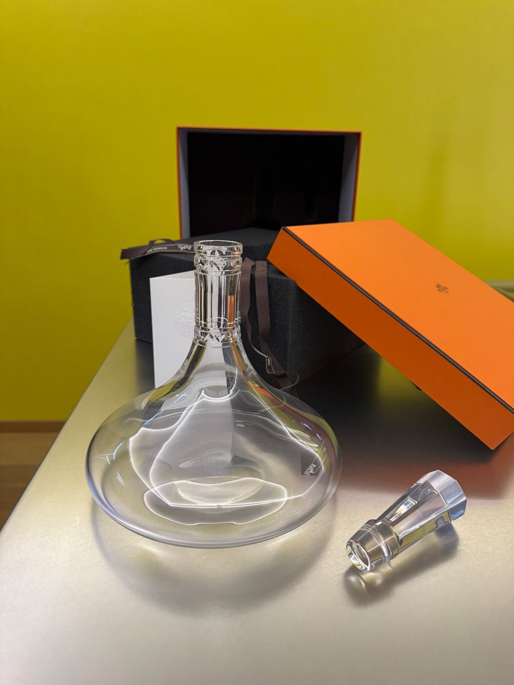 Hermès Caraffe: Carafe à vin Hermès Iskender – Nuovo e nell'imballaggio originale da Fully venduto da Gaga1990 5