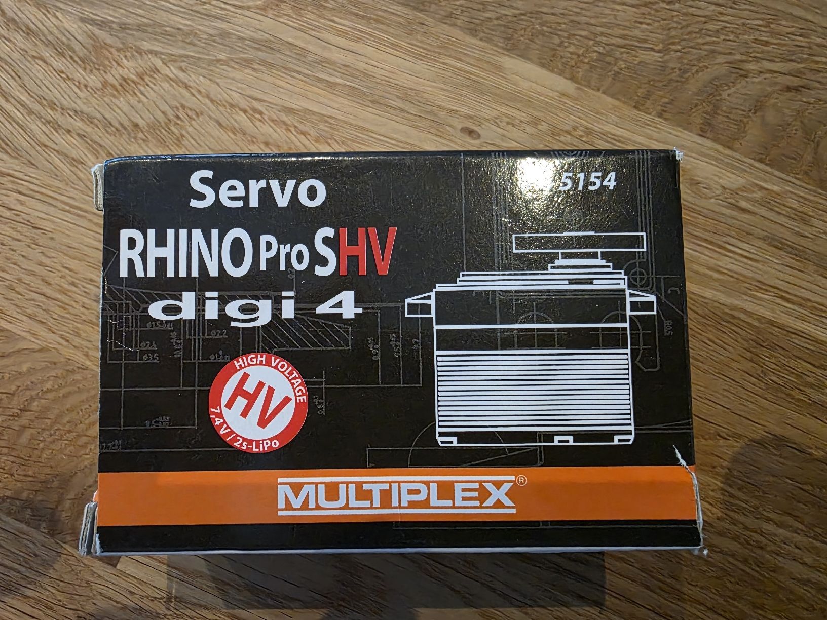 Modellismo RC: RHINO Digi 4 SERVO PRO SHV – Nuovo (secondo la descrizione) da Ettenhausen TG venduto da RS5.F-1