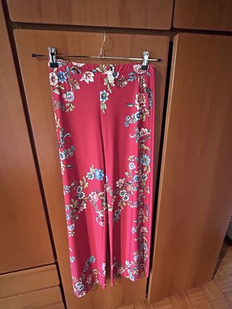 Pantaloni Raffaella D’Angelo con stampa floreale
