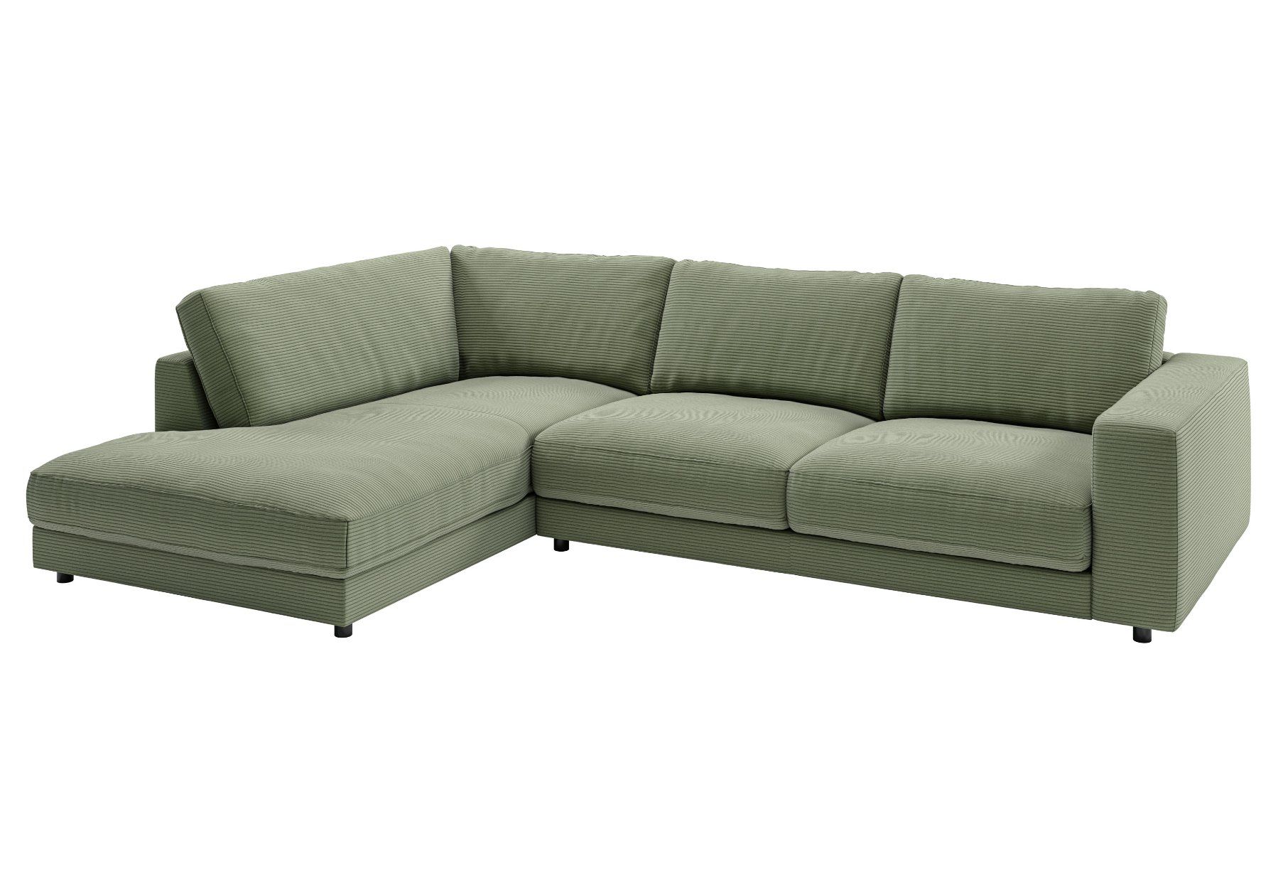 Divani: Ecksofa High End in Cord turtle Links – Nuovo e nell'imballaggio originale da Bischofszell venduto da deluxe-moebel 2