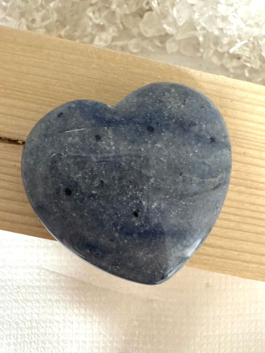 : Herz / Blauquarz – Neu (gemäss Beschreibung) aus Biberist von tl-schmuck