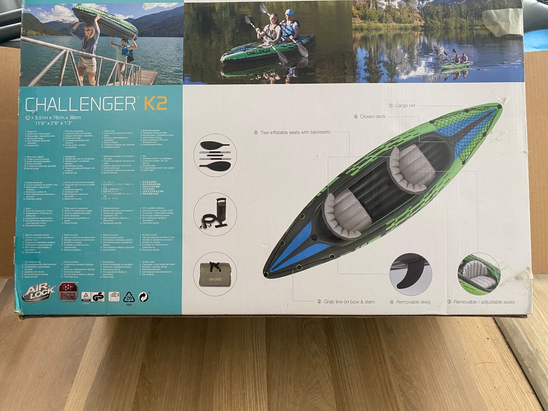 Boote: Challenger K2 Zwei-Personen-Kajak – Gebraucht aus Mastrils von scipio753 4