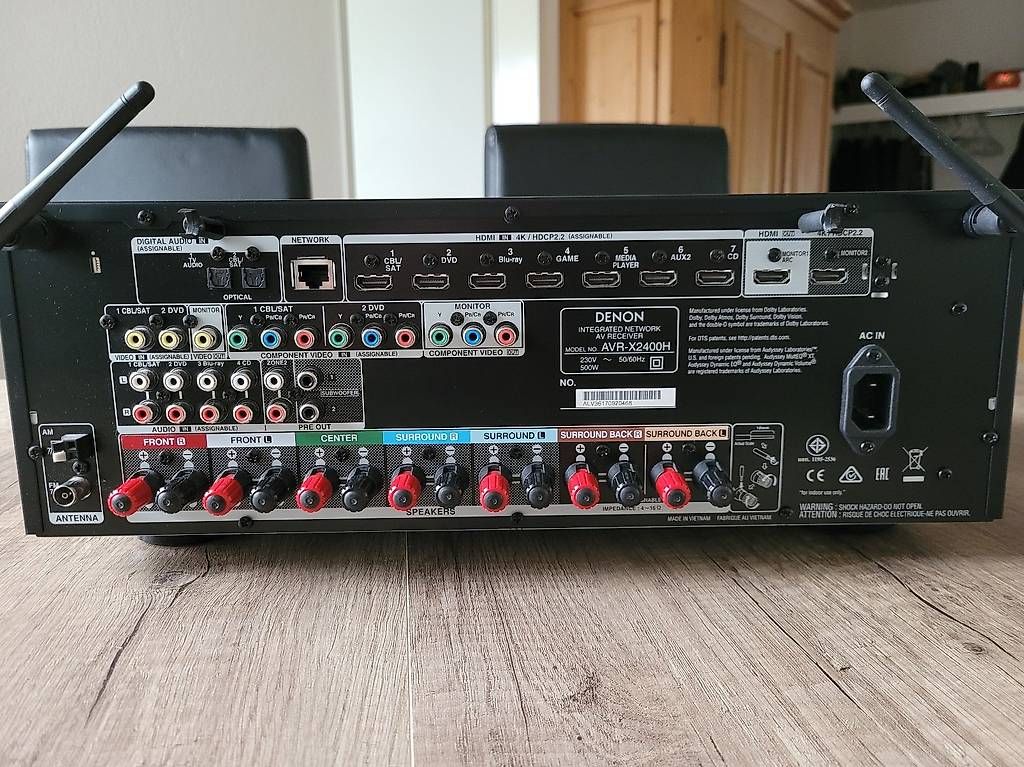 Denon Ricevitori: Denon AV Receiver AVR-X2400h – Usato da Frauenfeld venduto da Amogwai 1