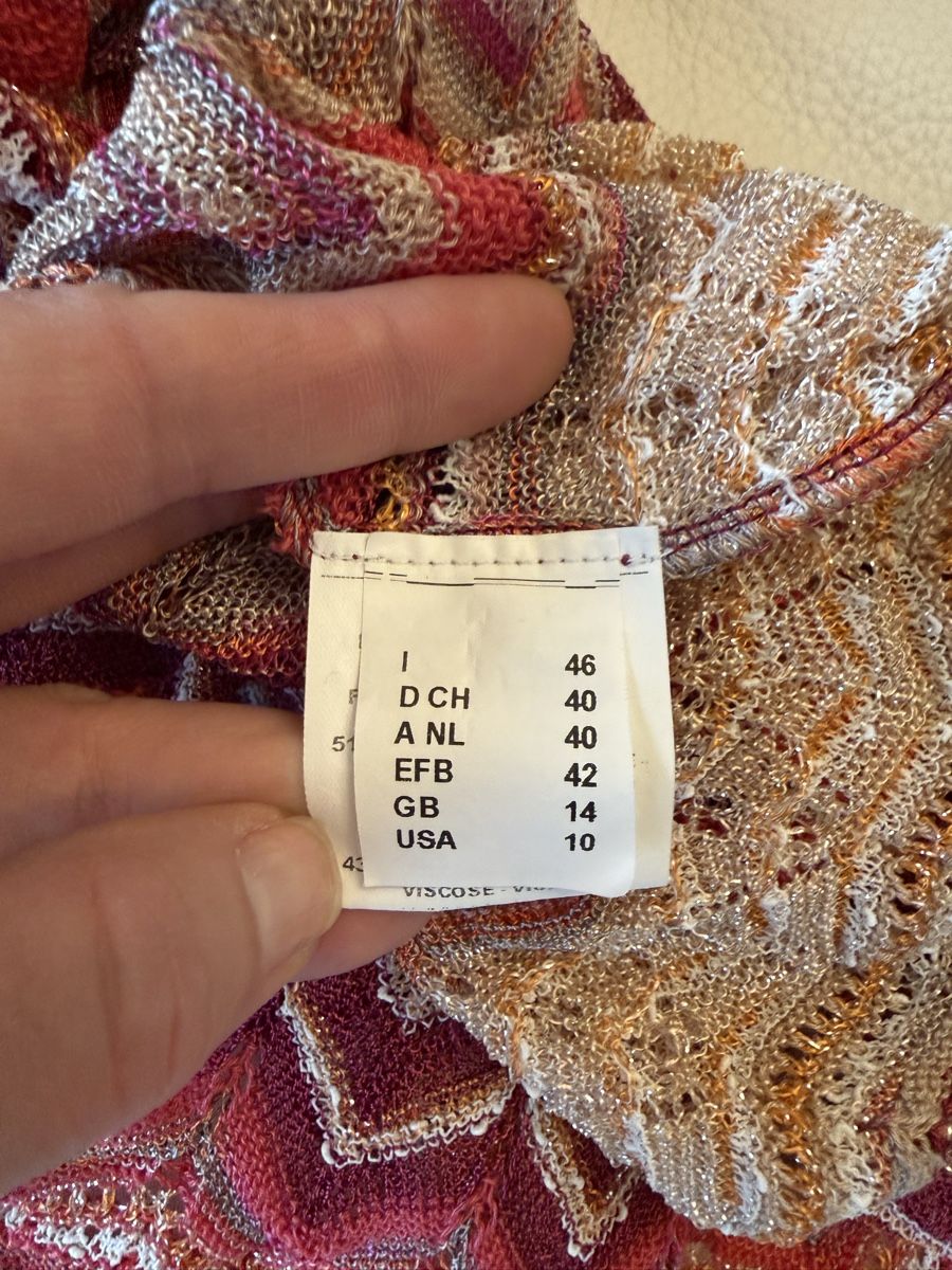 Missoni Top: Missoni top multicolore IT46 CH40 – Usato da Cointrin venduto da sacha1981 4