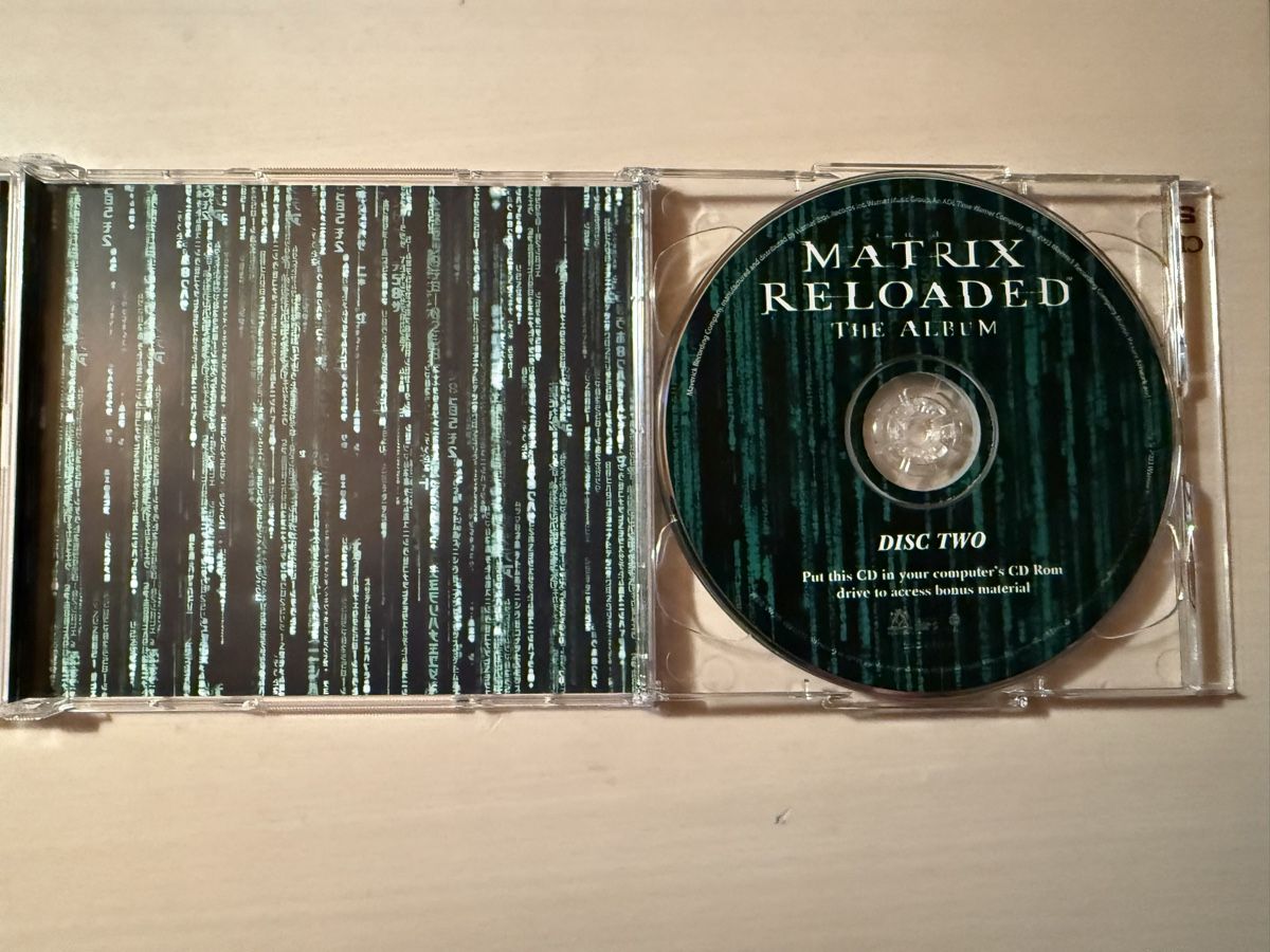 CD: Matrix Reloaded Album Doppel-CD – Usato da Oberried Brienz venduto da Chyara 3