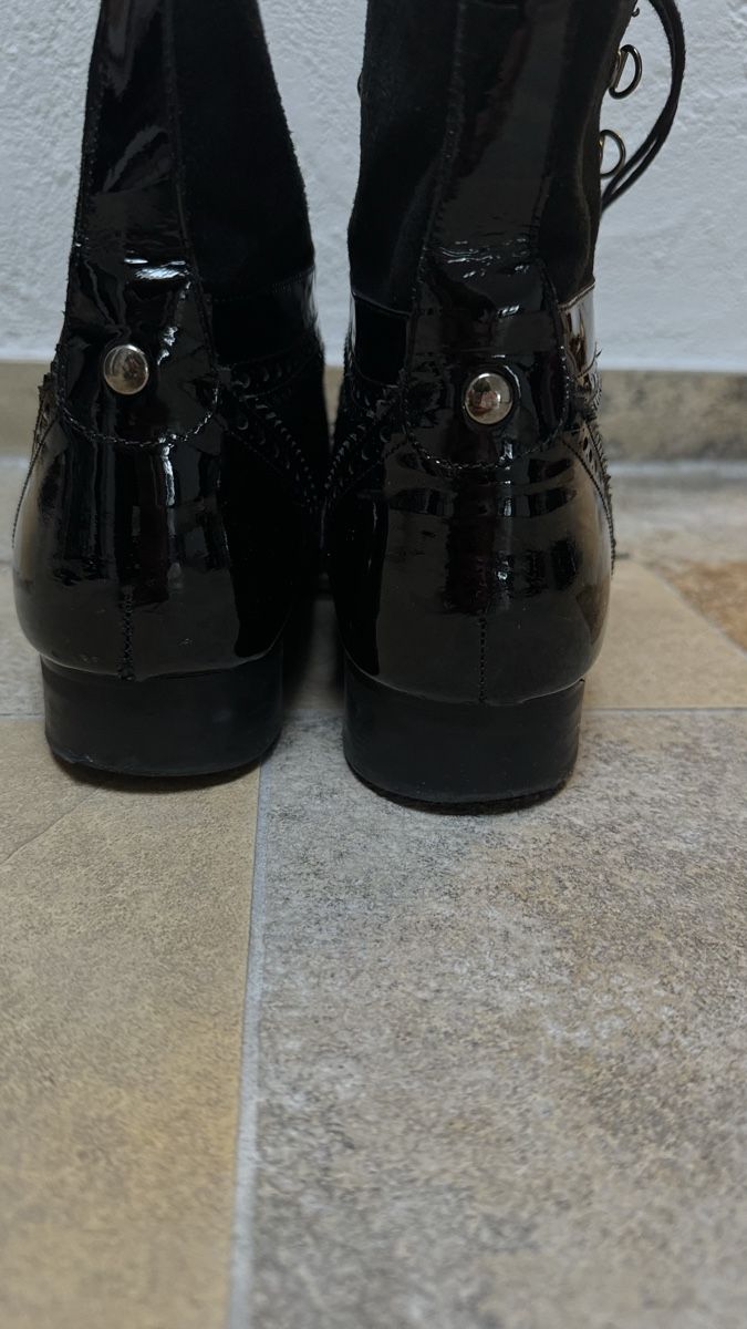 Scarpe da donna: Leder stylisch Stiefeletten, 45 – Usato da Altendorf venduto da Ro 3
