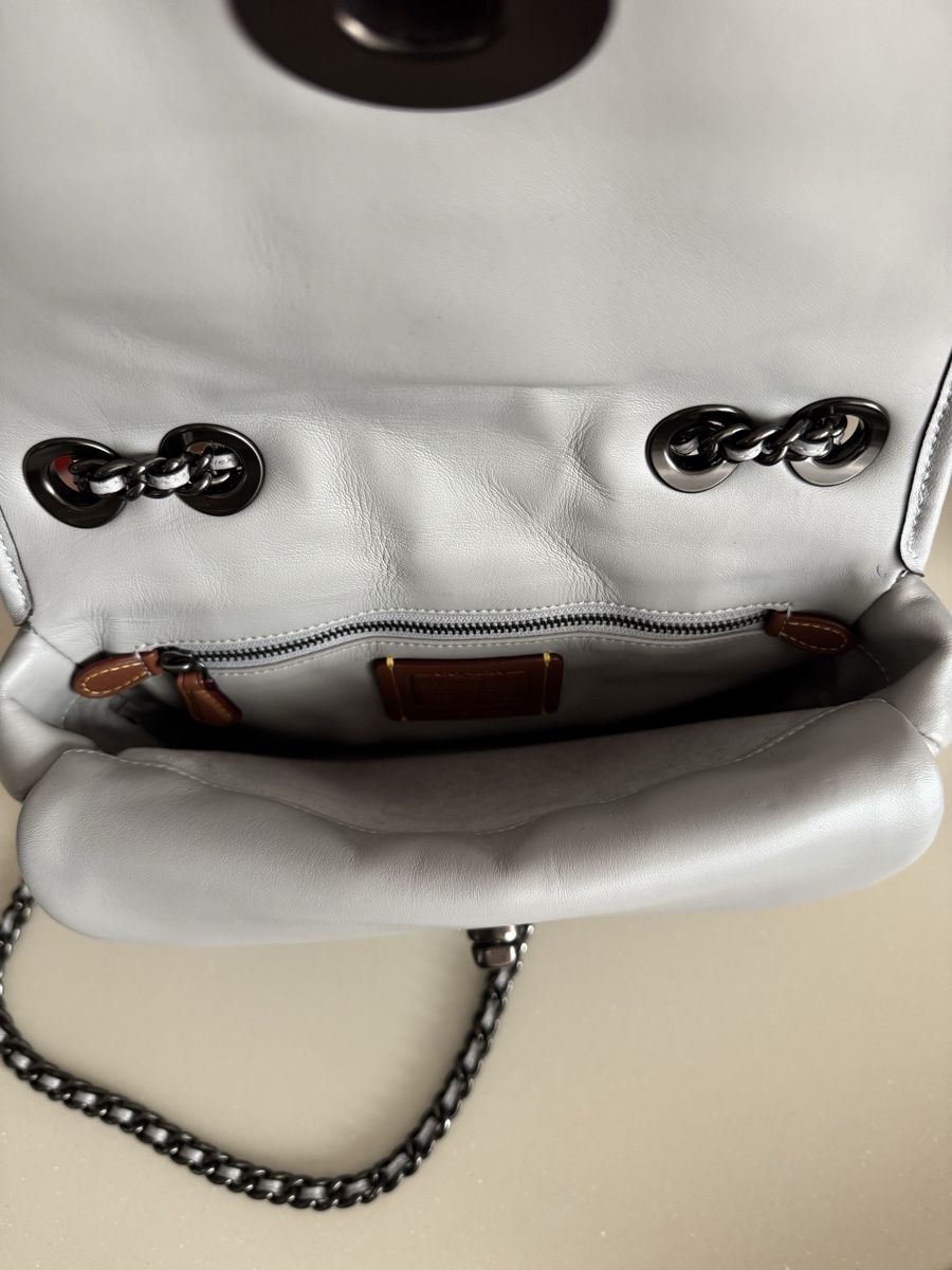 Coach Sacs femmes: Coach Tasche Leder grau – D'occasion à Galgenen par rpoto 7