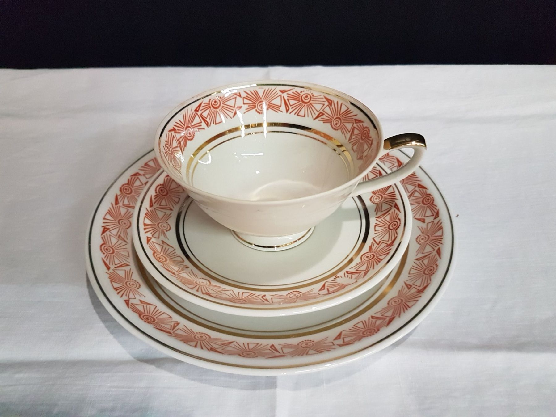Geschirrsets: 14 Vintage 3-er Gedeck – Gebraucht aus Luzern von Verena19510 1