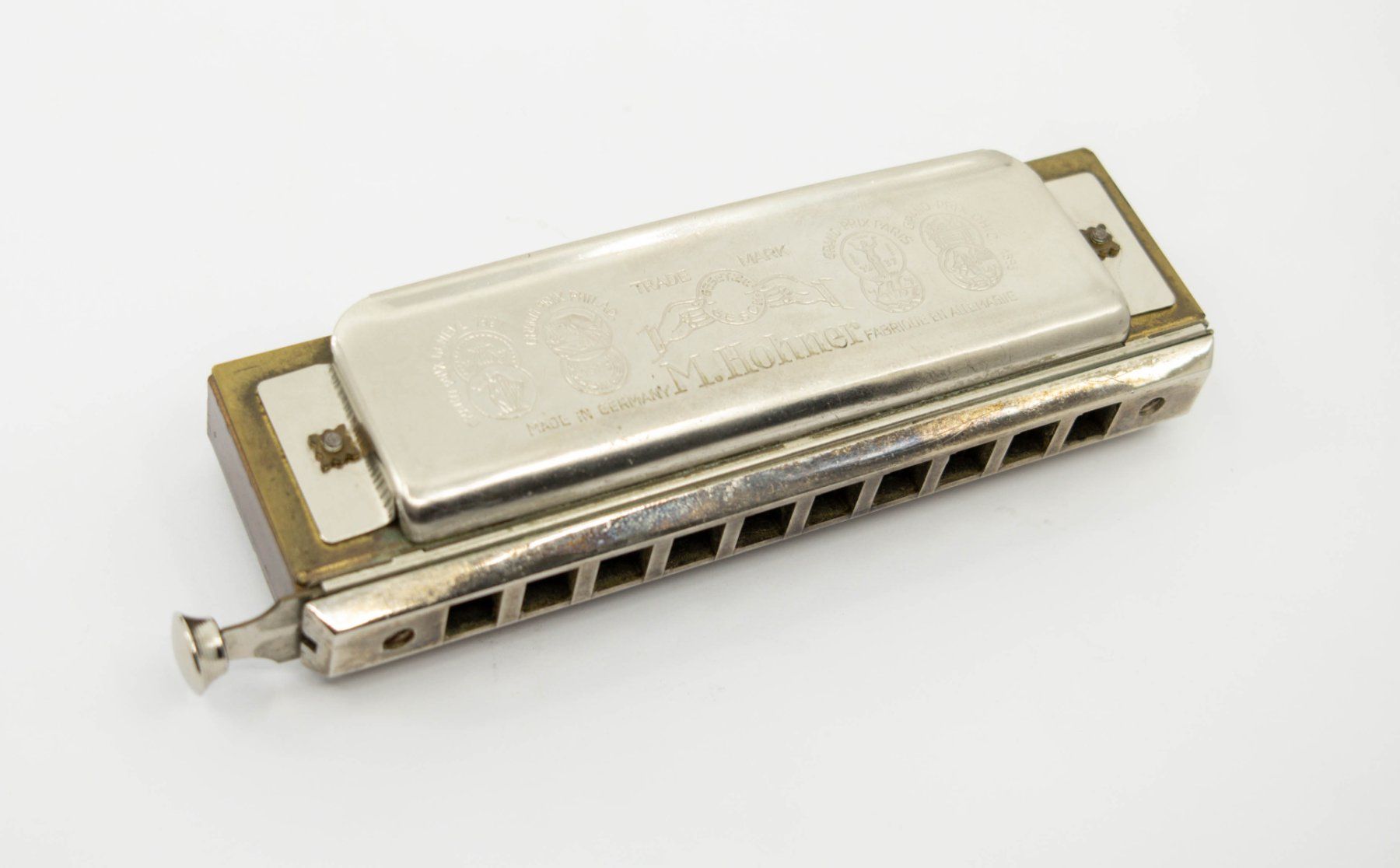 Hohner Musikinstrumente: Hohner Mundharmonika Chromonica 260 / C - 1 – Gebraucht aus Zürich von ZuercherBrockenhaus 2