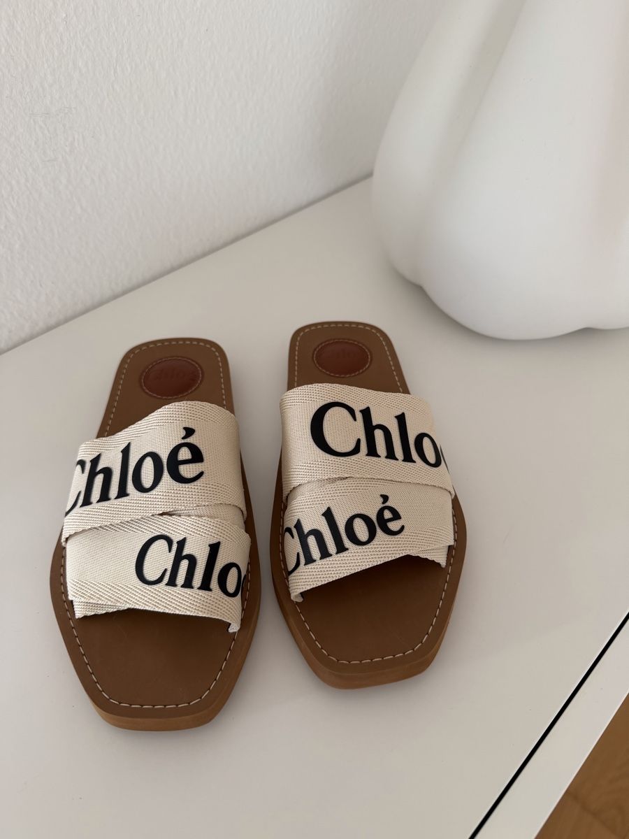 Chloé Damenschuhe: Chloé Pantoletten WOODY Gr. 37 – Neu (gemäss Beschreibung) aus Frauenfeld von Mibaj 1