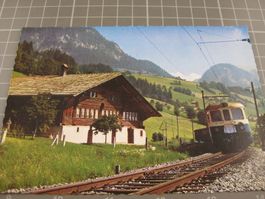 Simmental Oberwil mit BLS Zug