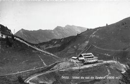 Bretaye (VD) Hotel du Col de Bretaye 1809 m Bergbahn