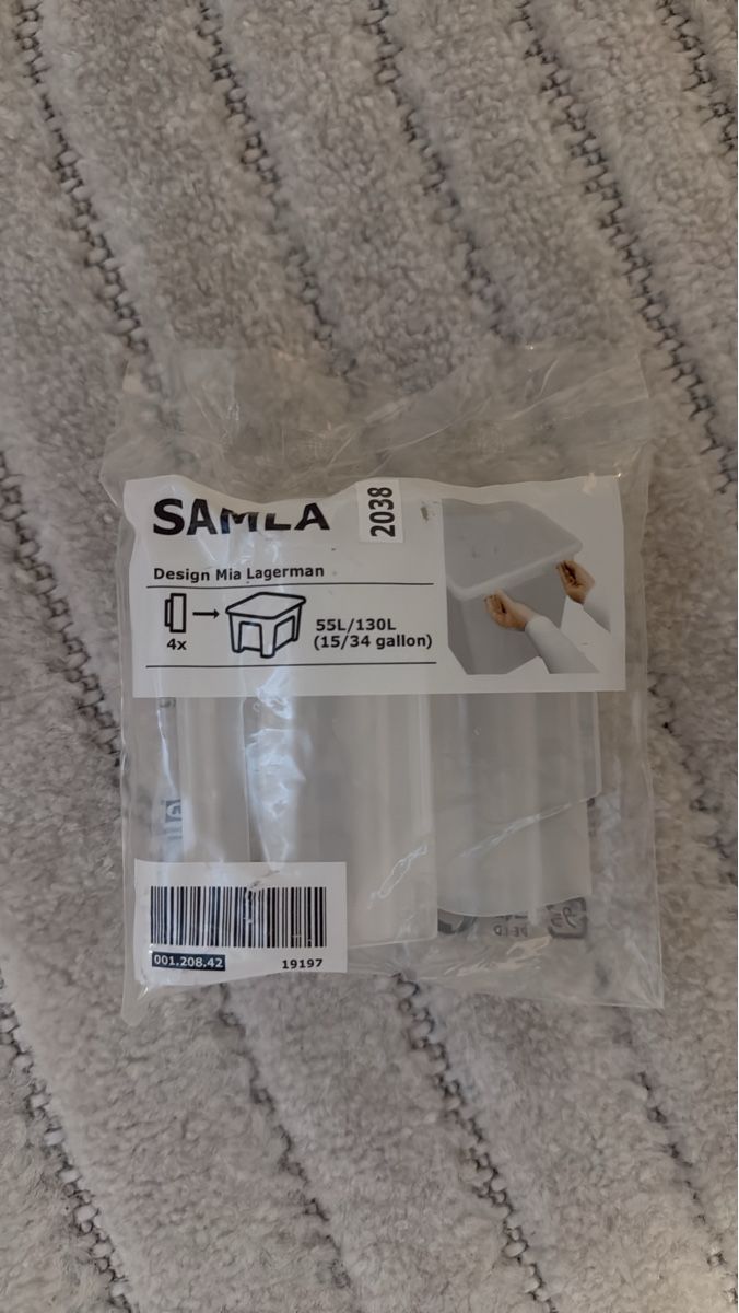 Ikea Banconi: Clips de rangement SAMLA Ikea - 5x4 pièces  – Nuovo e nell'imballaggio originale da Belmont-Lausanne venduto da Michelle_Srdr_