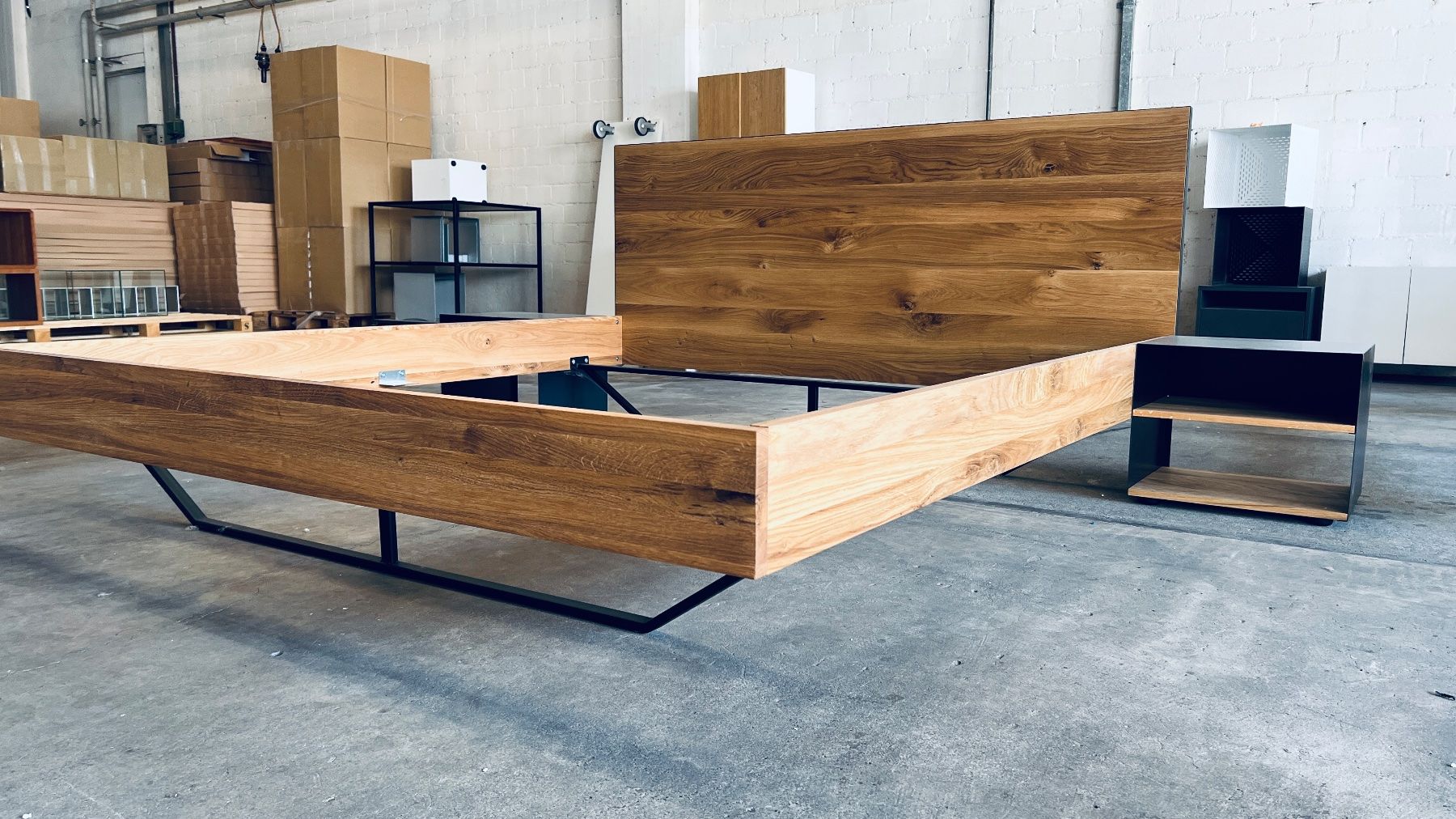 Letti: Brix Bett Eiche 180x200 cm  neu – Nuovo (secondo la descrizione) da Amriswil venduto da ViolaM 6
