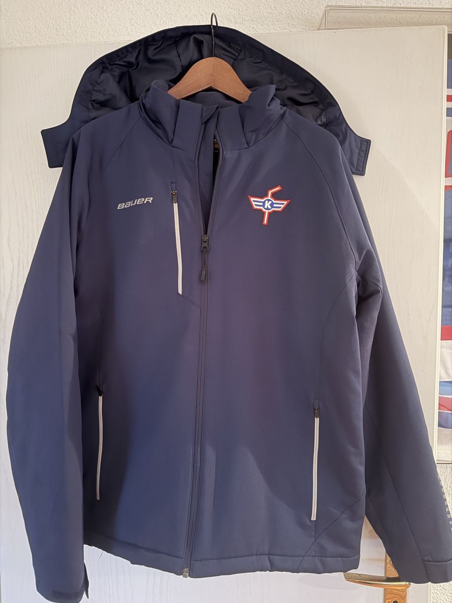 Bauer Giacche: EHC Kloten Bauer Trainerjacke - L – Usato da Winkel venduto da Studi66