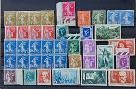 FRANCE timbres anciens neufs **