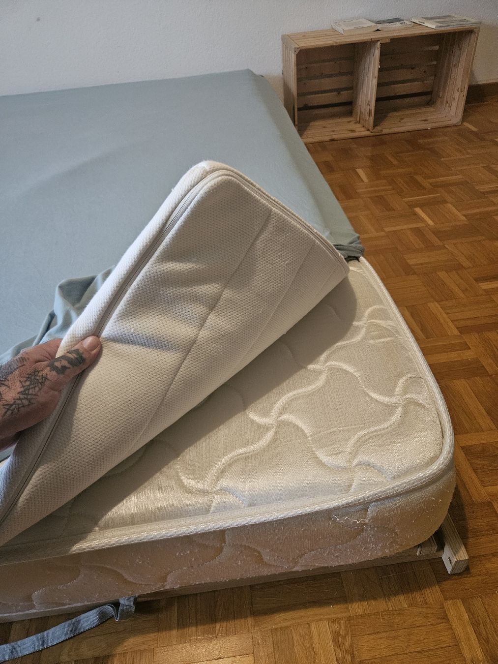Letti: bett & topper & lattenrost 140cm – Usato da Zürich venduto da Ponti8051 2