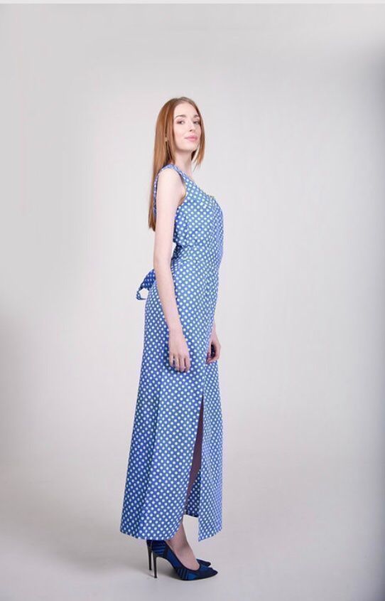 Kleider: Baumwolle Polka Dot Kleid – Neu und originalverpackt aus Walchwil von Maxana