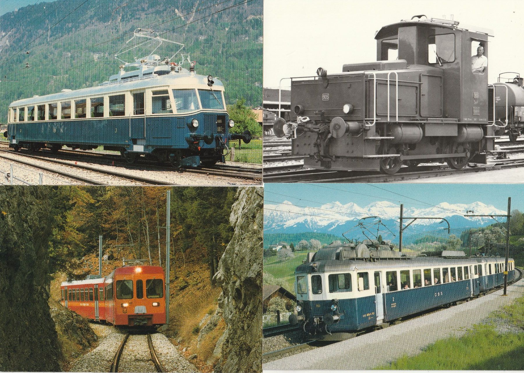 Ansichtskarten: 42 Ak Bahnen – Gebraucht aus Rorschacherberg von fratovi2 9