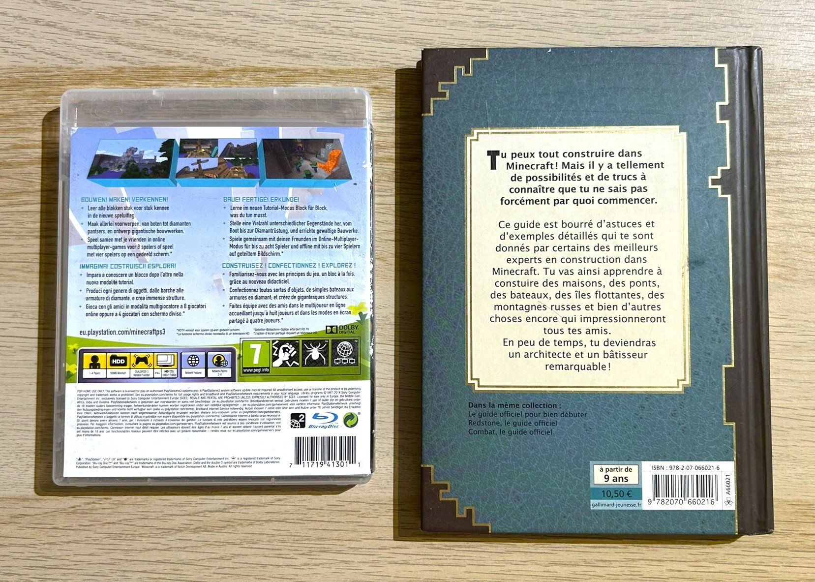Sony Jeux: Minecraft PS3 + Minecraft Construction: Offizieller Buch – D'occasion à St. Gallen par Alpine.Arcade 1