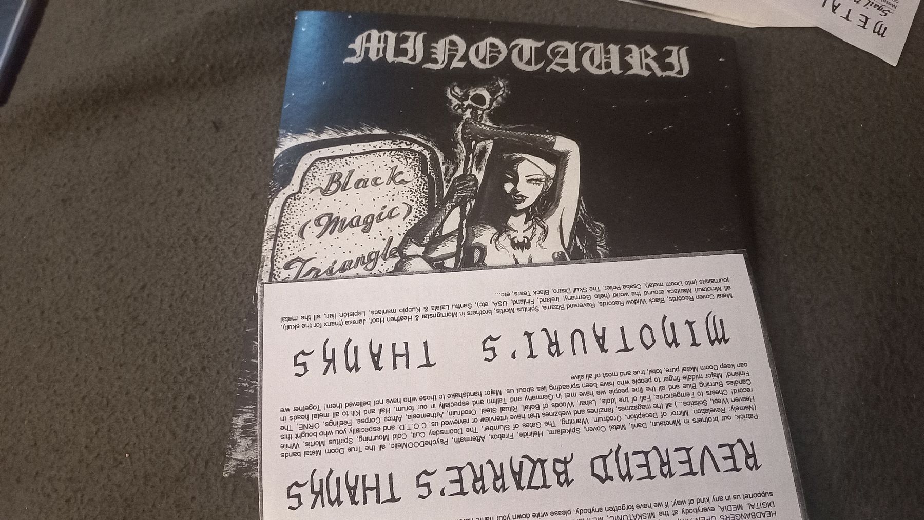 Dischi in vinile: Reverend Bizarre/Minotauri-Split 7"Vinyl Single Doom Metal – Usato da Olten venduto da Donatello1984 1