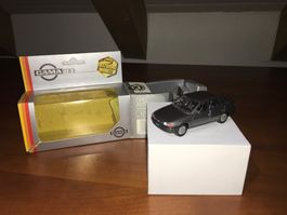 Opel Astra F Stufenheck Limousine 1/43 dunkelgrau no Minicha