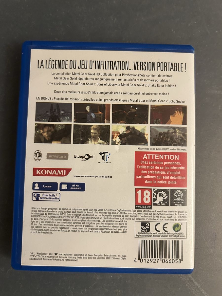 Giochi: Metal Gear Solid HD Collection – Usato da Pully venduto da PongDayOne 1