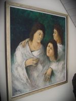 Grosses Gemälde von Roberto Bort 1933 - 2022