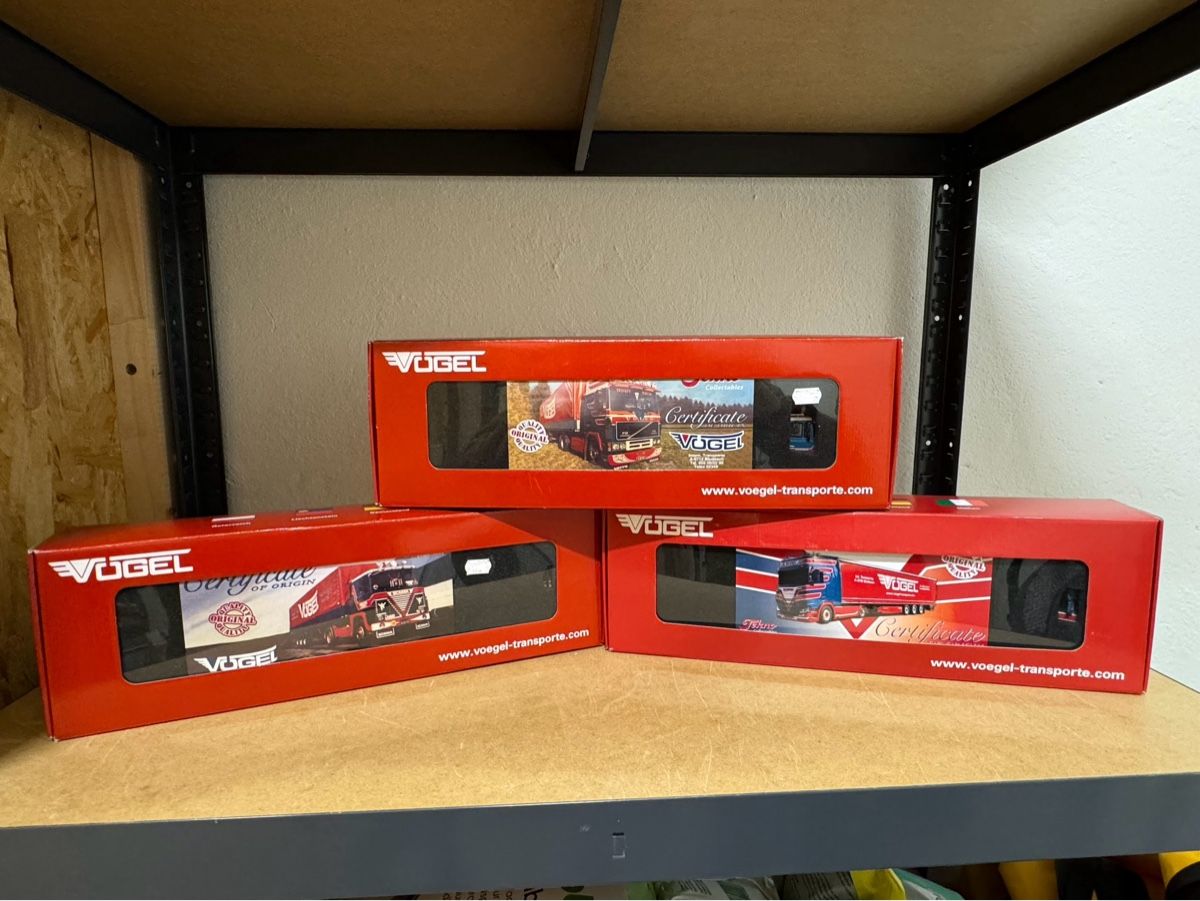 Tekno Kit di modellismo & Modellini statici: Tekno 1:50, Vögel Transporte – Nuovo (secondo la descrizione) da Diessbach b. Büren venduto da Elite66