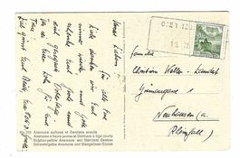 Aushilfsstempel Oberried a. See 16.IV.49 lm