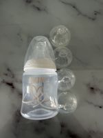Nuk Babyflasche mit 4 flaschensauger grösse M &‘ 1 mal S