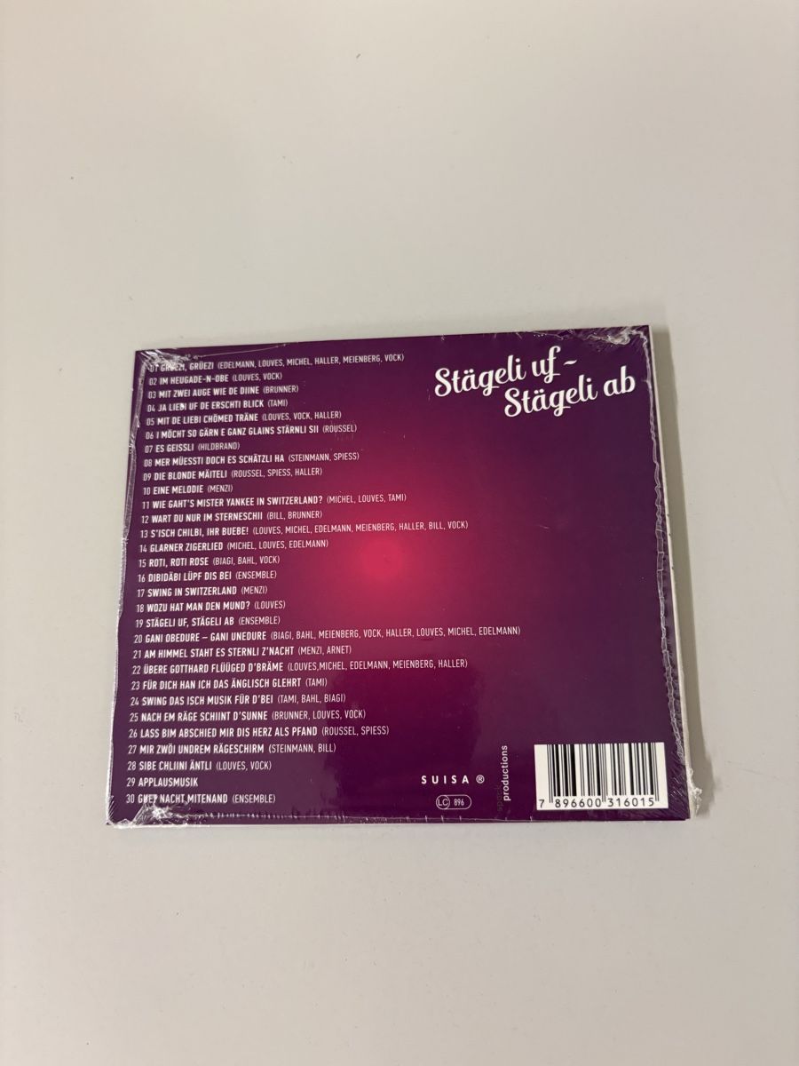 CD: CD Stägeli uf - Stägeli ab – Nuovo e nell'imballaggio originale da Zürich venduto da fat_89 1