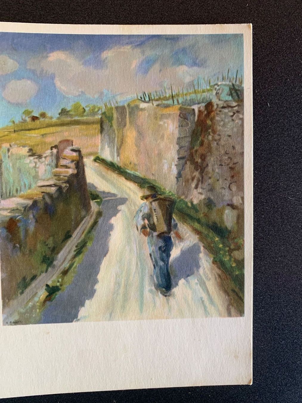 Cartoline postali: 5 alte Kunstkarten / Postkarten alt – Usato da Erlenbach ZH venduto da Ritschly 6
