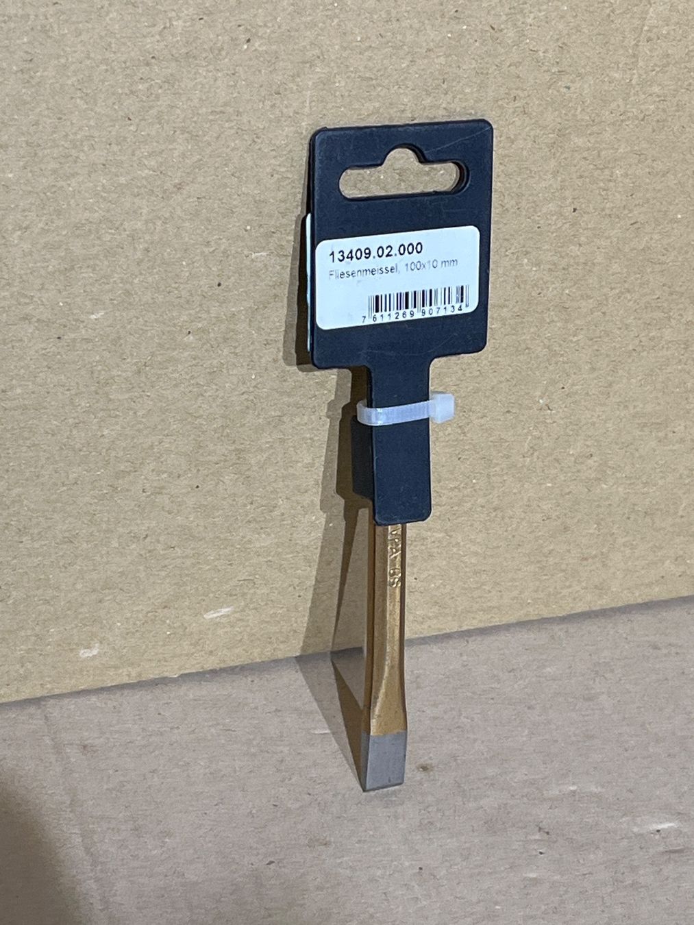 Technocraft Tutti gli attrezzi: Technocraft Fliesenmeissel flach 100x10mm – Nuovo e nell'imballaggio originale da Tann venduto da Mad_less 1