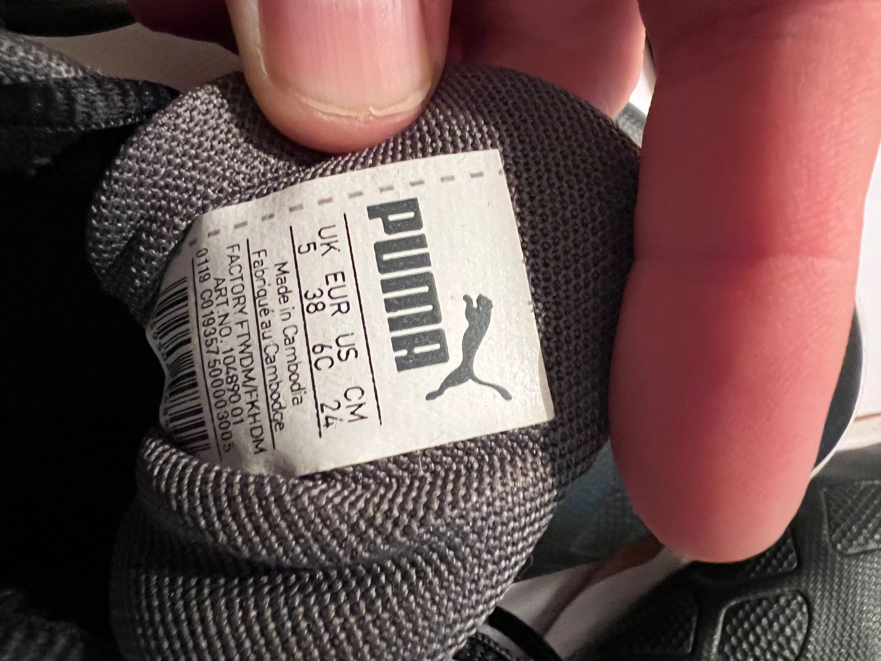 Puma Scarpe per ragazzi: Puma Sportschuh – Usato da Ossingen venduto da Braghi 1