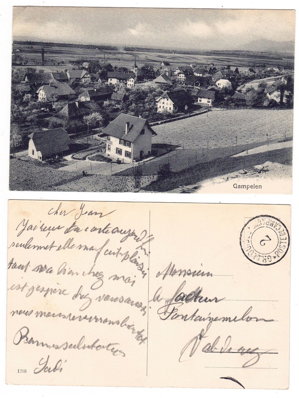 Cartes postales: Gampelen – D'occasion à La Tour-de-Peilz par amjust