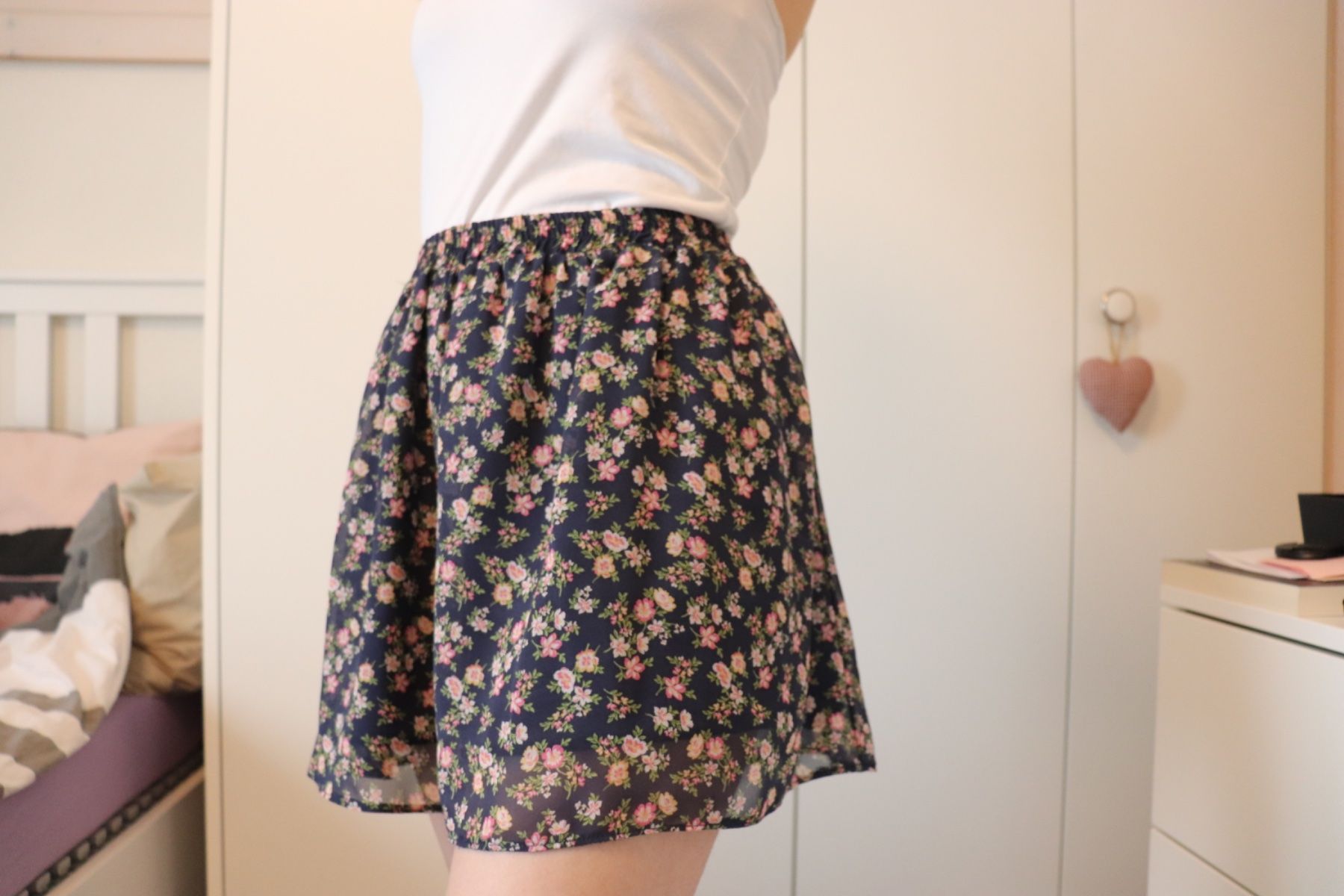 C&A Gonne: Jupe à fleurs C&A – Usato da Essertines-Yverdon venduto da Alice977 1