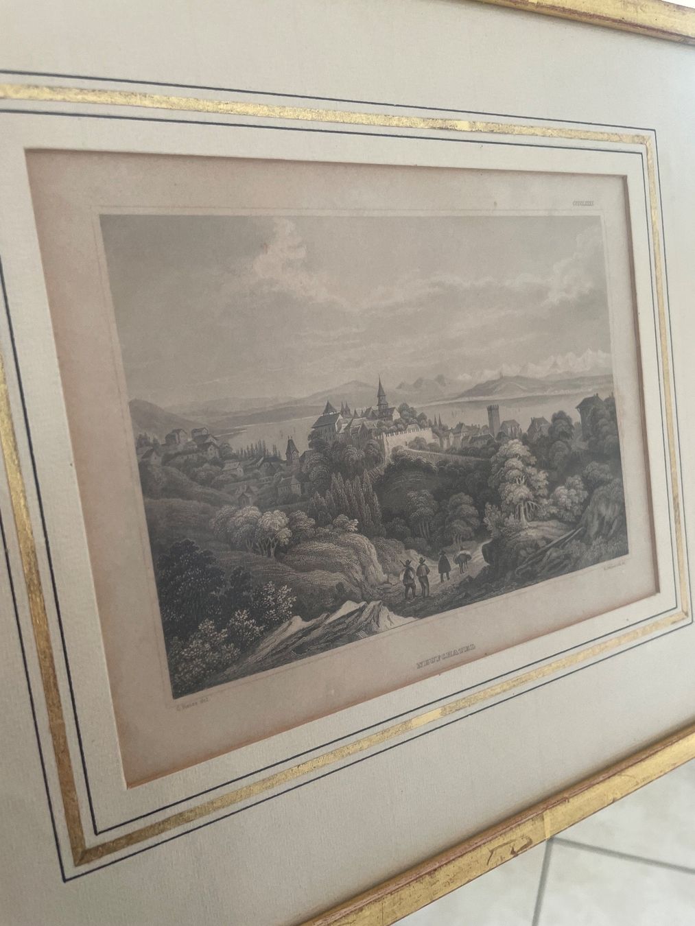 Incisioni: Gravure Ancienne Neufchatel Début 1800 Reiss – Usato da Vallamand venduto da Bricbracbroc82 4